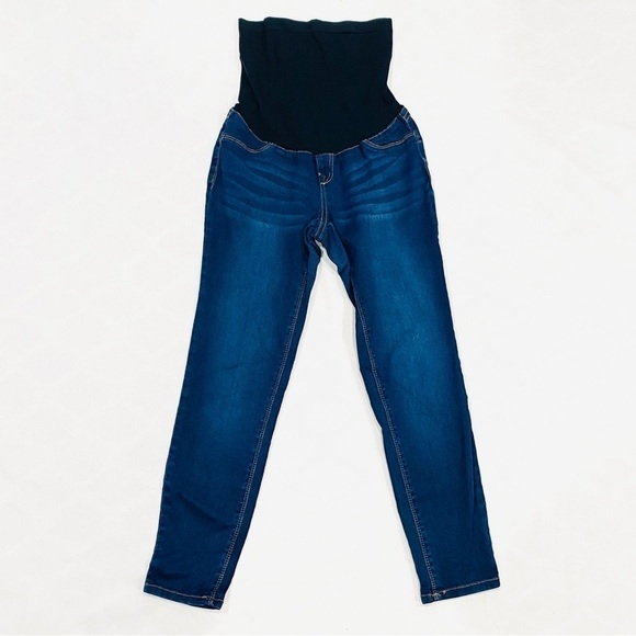Stitch Fix 1822 Denim Wynter Maternity Medium Wash Skinny Jeans - Picture 1 of 5